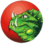 The regimental insignia is the profile of a fearsome green lizard against a red disk. Per FM:Mercenaries Revised