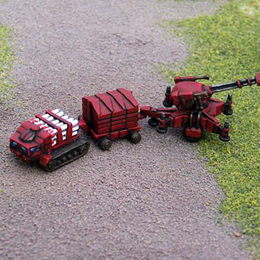 J-27 Tow Vehicle, Thumper towed Gun